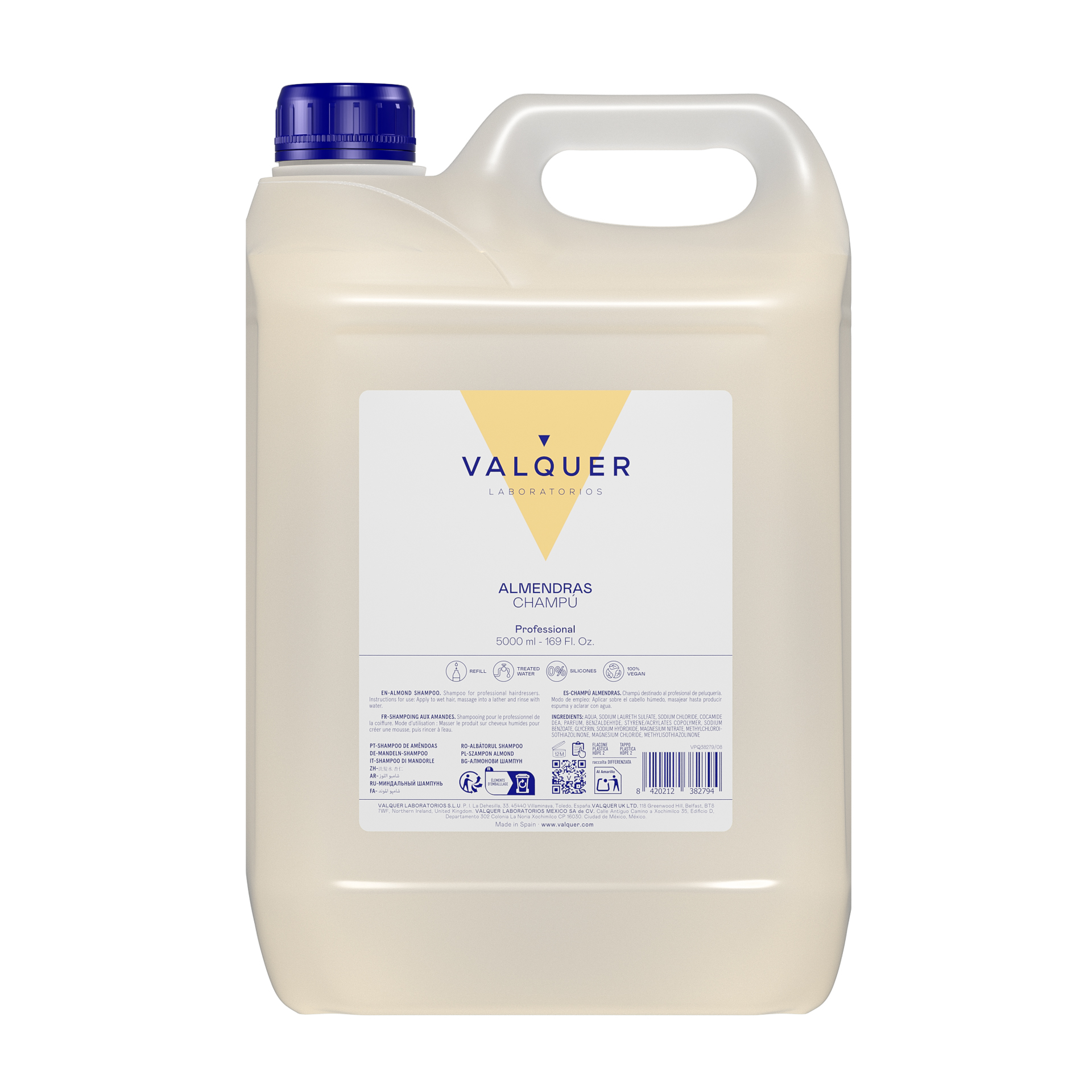 champu de almendras peluqueria