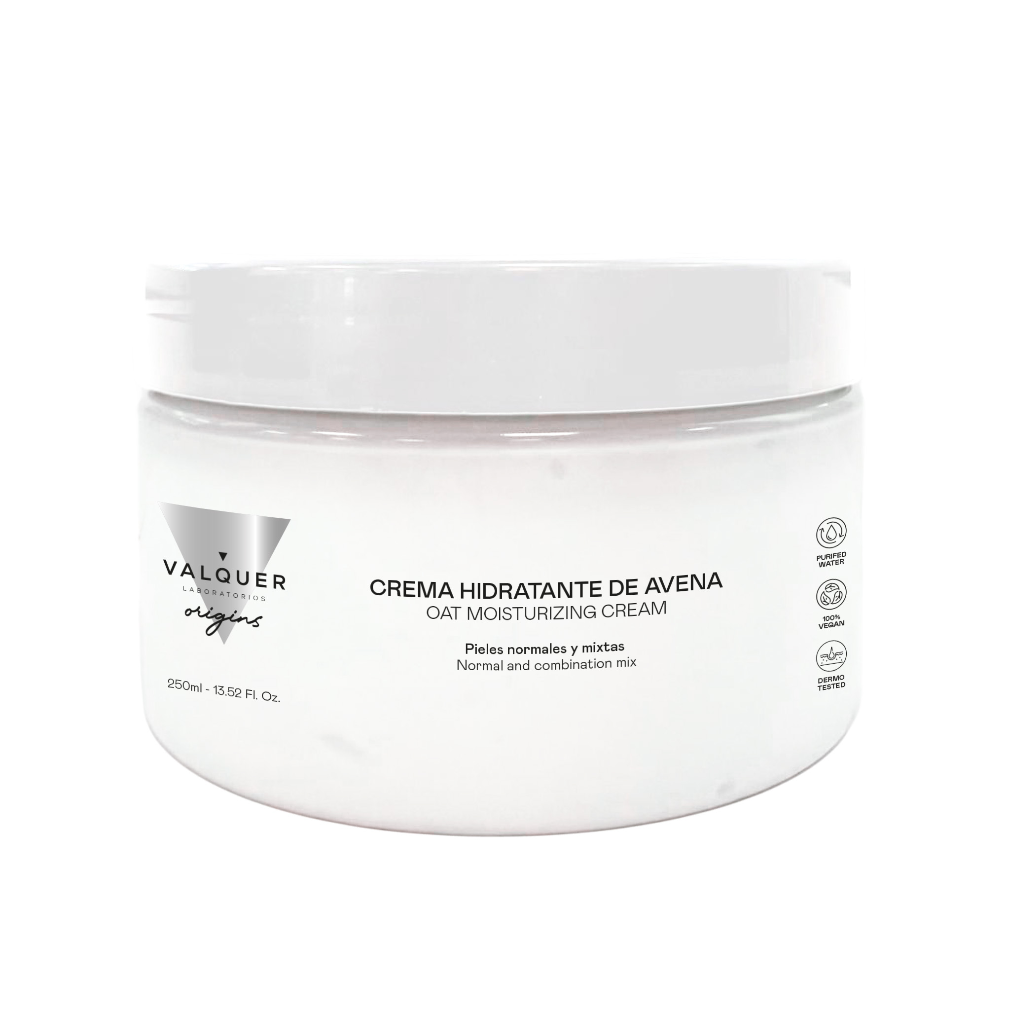 crema hidratante a base de avena