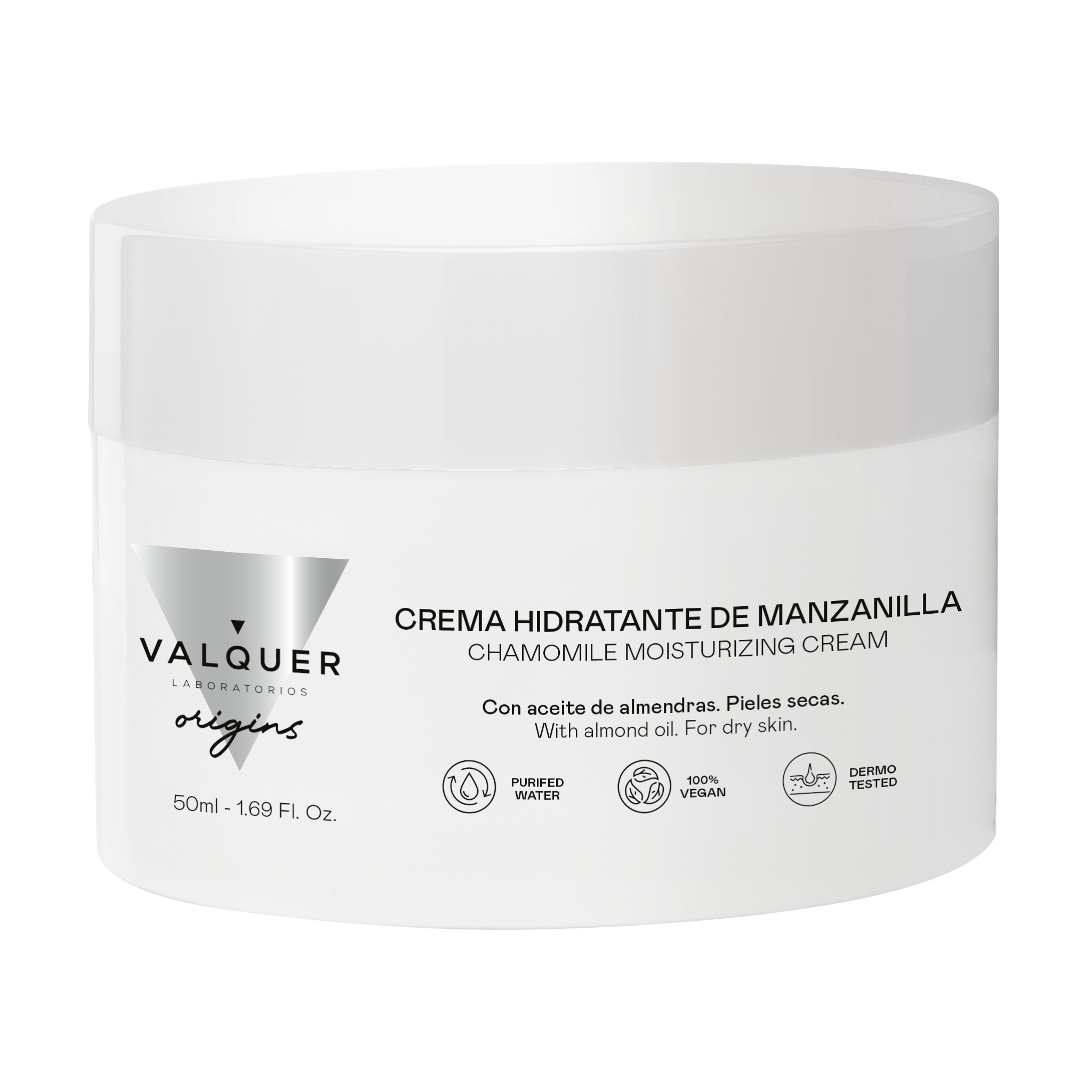 crema hidratante de manzanilla