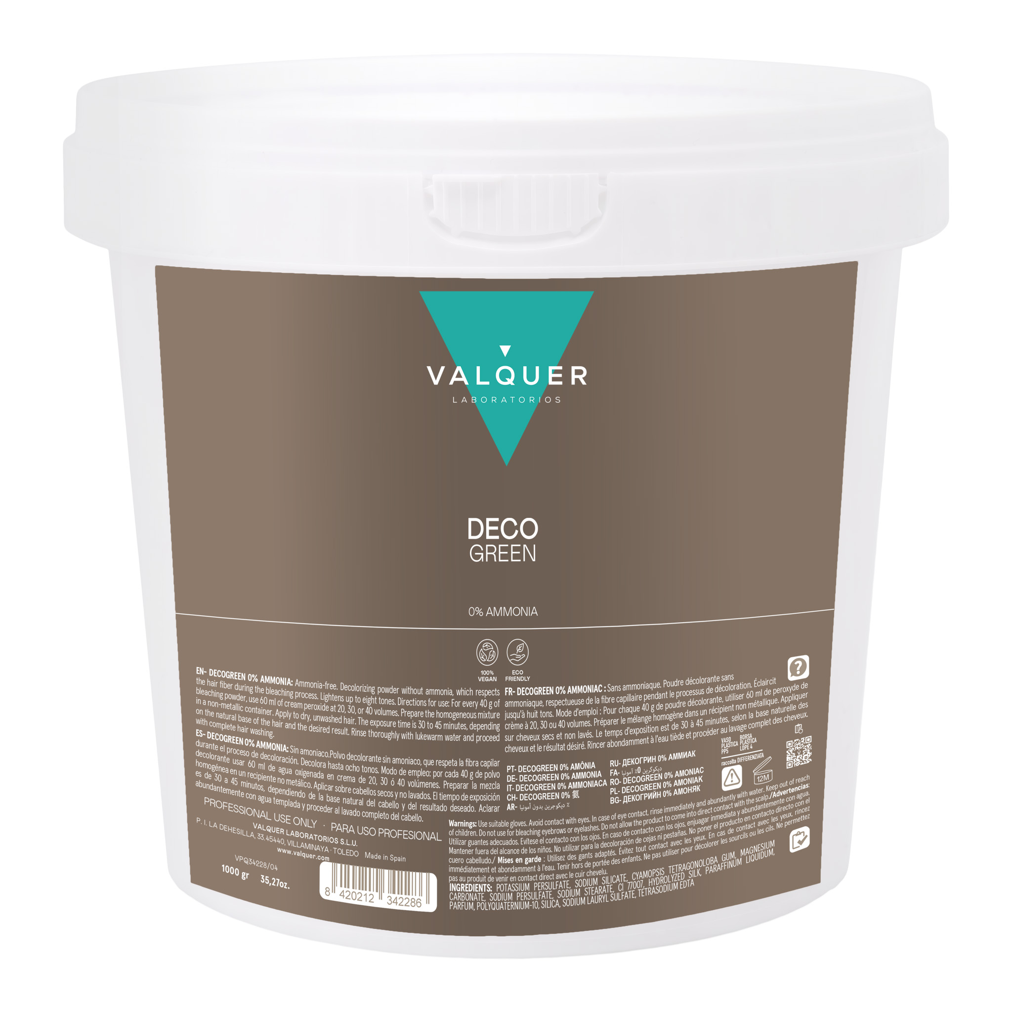 Decogreen ammonia-free bleach